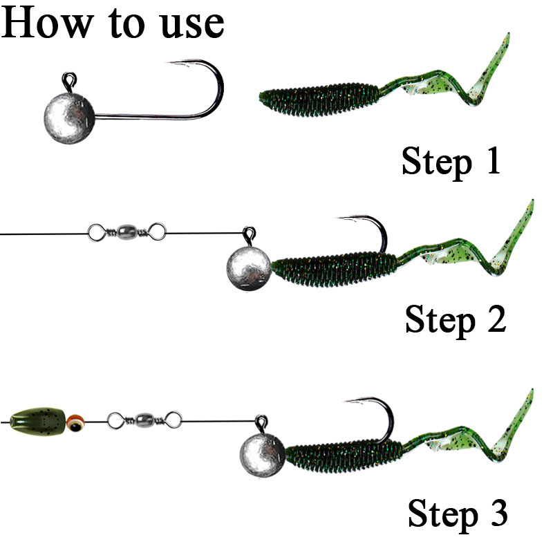 10pcs/lot Jig Head Fishing Hoo - Fishing Hook Barbless reseña y precio