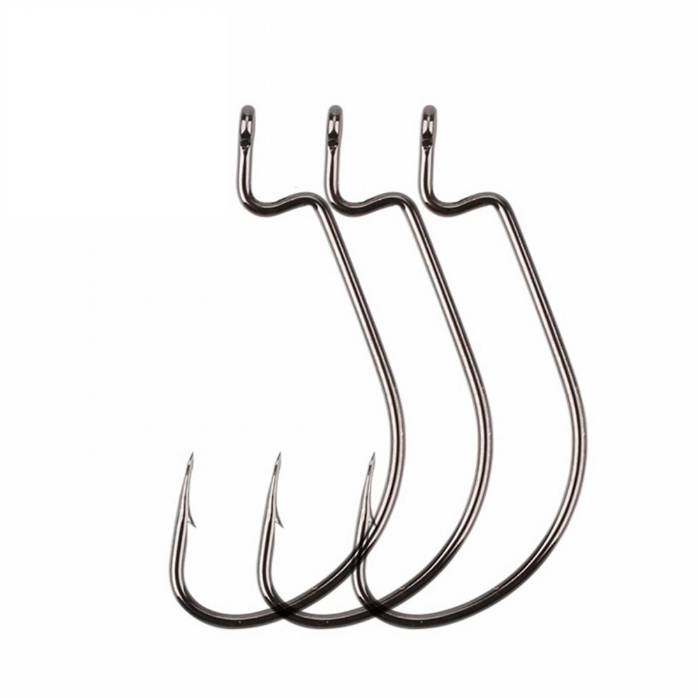 20pcs/lot Wide gap Texas fishi - Fishing Hook Offset reseña y precio