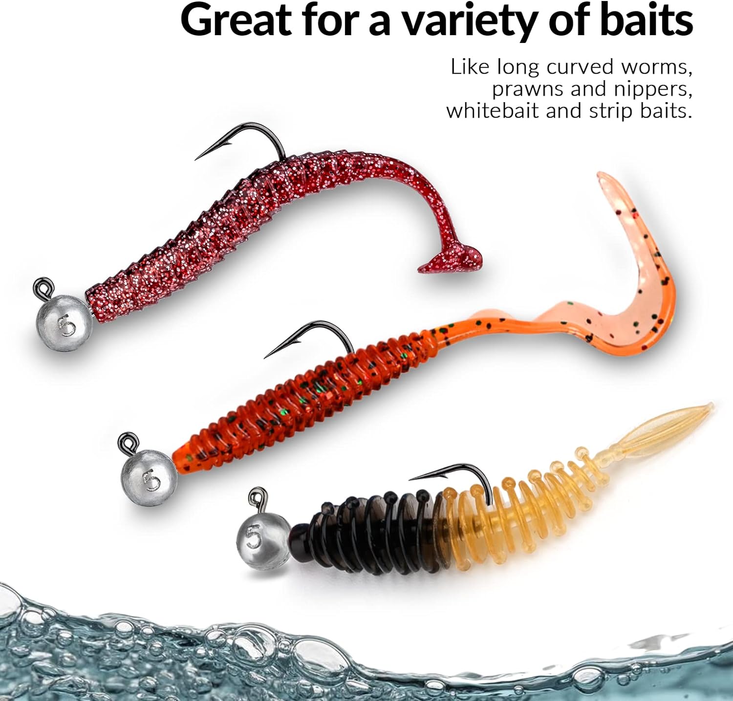 1.8g-28g 95% Solid  crank Jig  - Fishing Hook Barbless reseña y precio