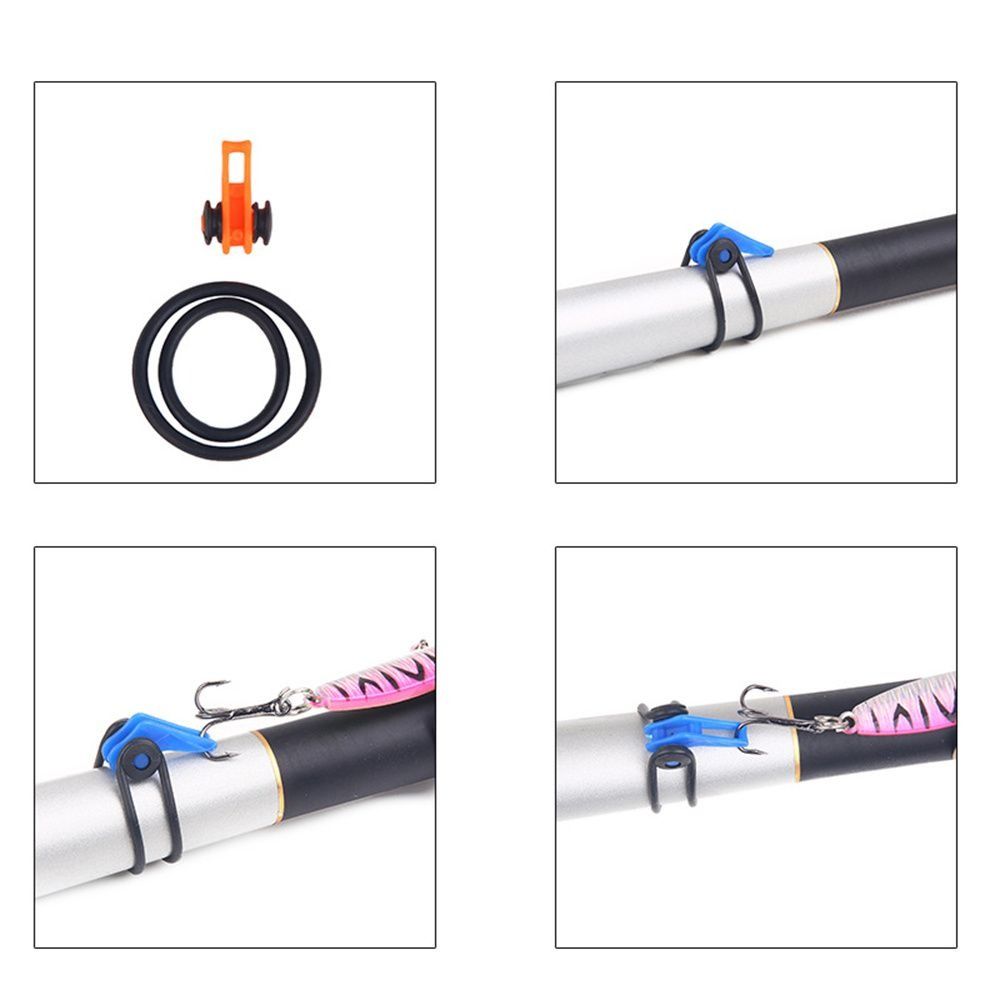 Durable Plastic Rubber Fishing - Fishing Hook Jig reseña y precio