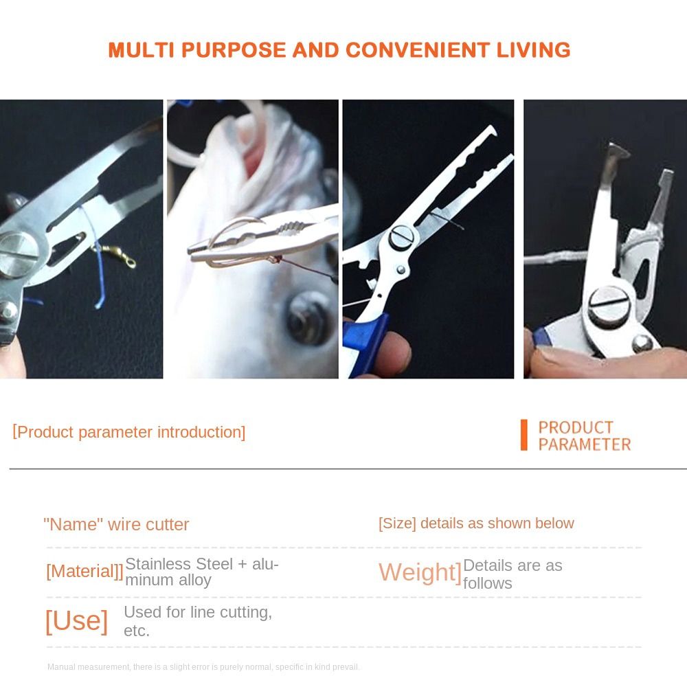 Aluminum Alloy Fishing Pliers  - Fishing Hook Remover reseña y precio