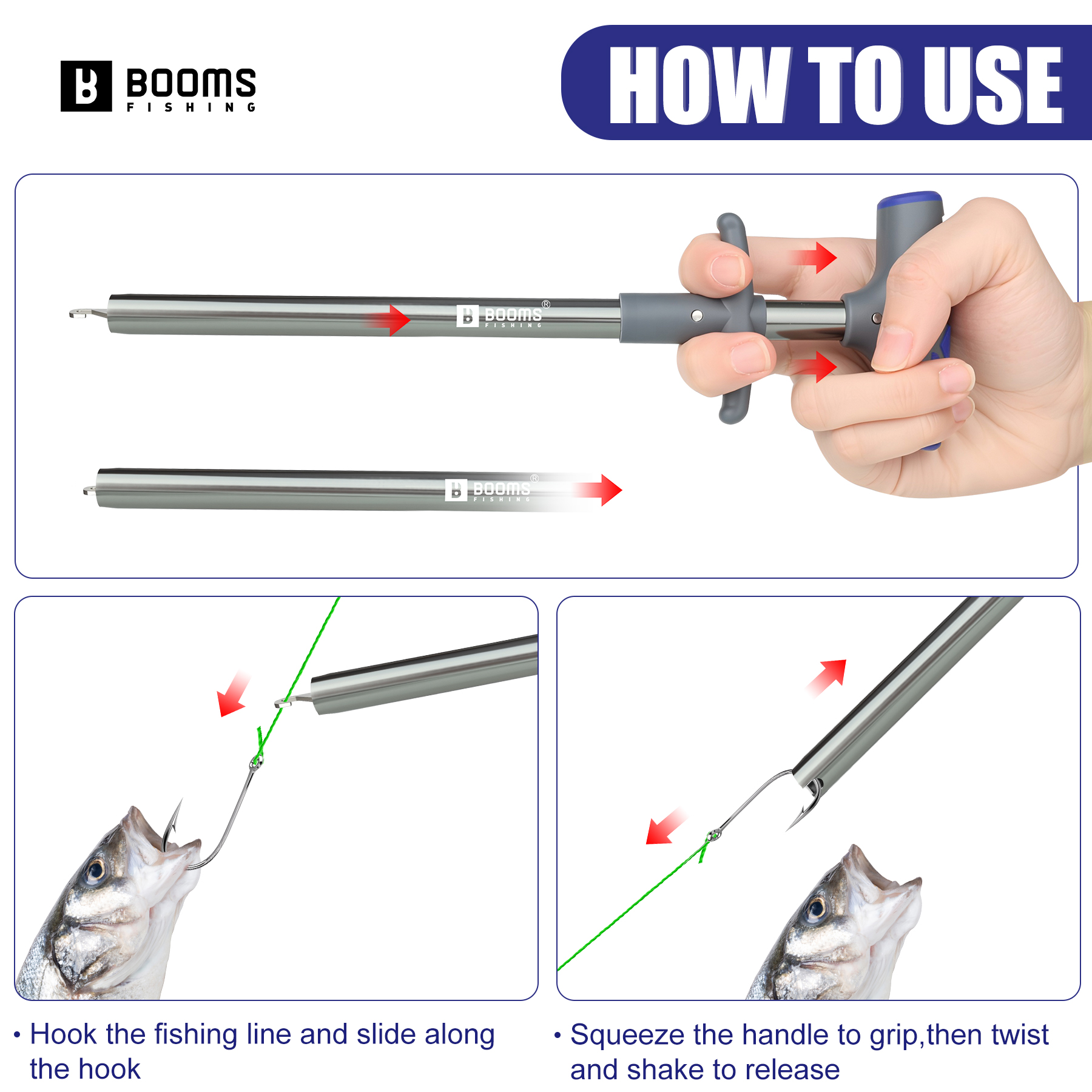 Booms Fishing XW20 Long Fish H - Fishing Hook Sharpener reseña y precio
