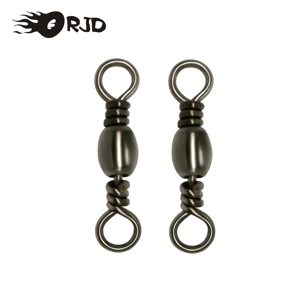 ORJD 20-50pcs Barrel Swivels F - Fishing Hook Stainless Steel reseña y precio