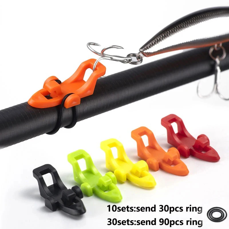 10pcs Fishing Rod Pole Hook Ke - Fishing Hook Jig reseña y precio