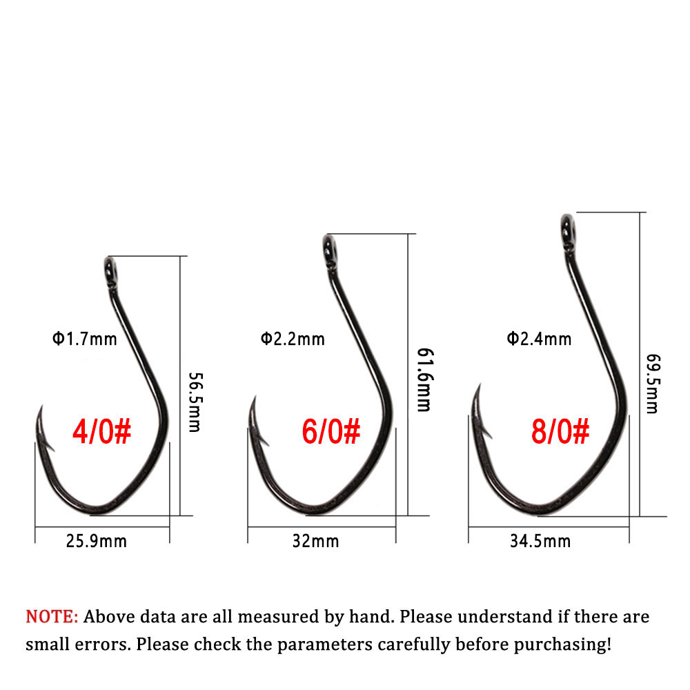 Wifreo 20pcs V Shape Catfish H - Fishing Hook Barbless reseña y precio