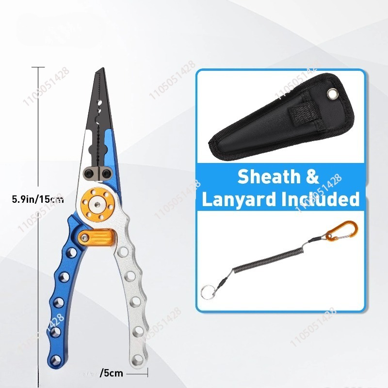 Aluminum Fishing Tackle Pliers - Fishing Hook Remover reseña y precio