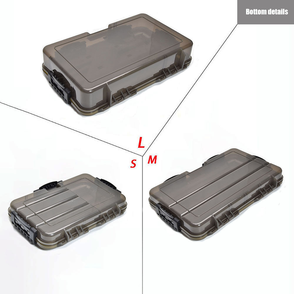 Waterproof Fishing Tackle Box  - Fishing Hook Size reseña y precio