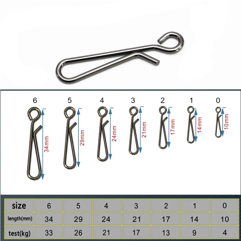 100pcs Saltwater Fishing Stain - Fishing Hook Stainless Steel reseña y precio