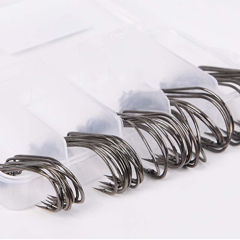 50Pcs/Box High Carbon Steel Fi - Fishing Hook Jig reseña y precio