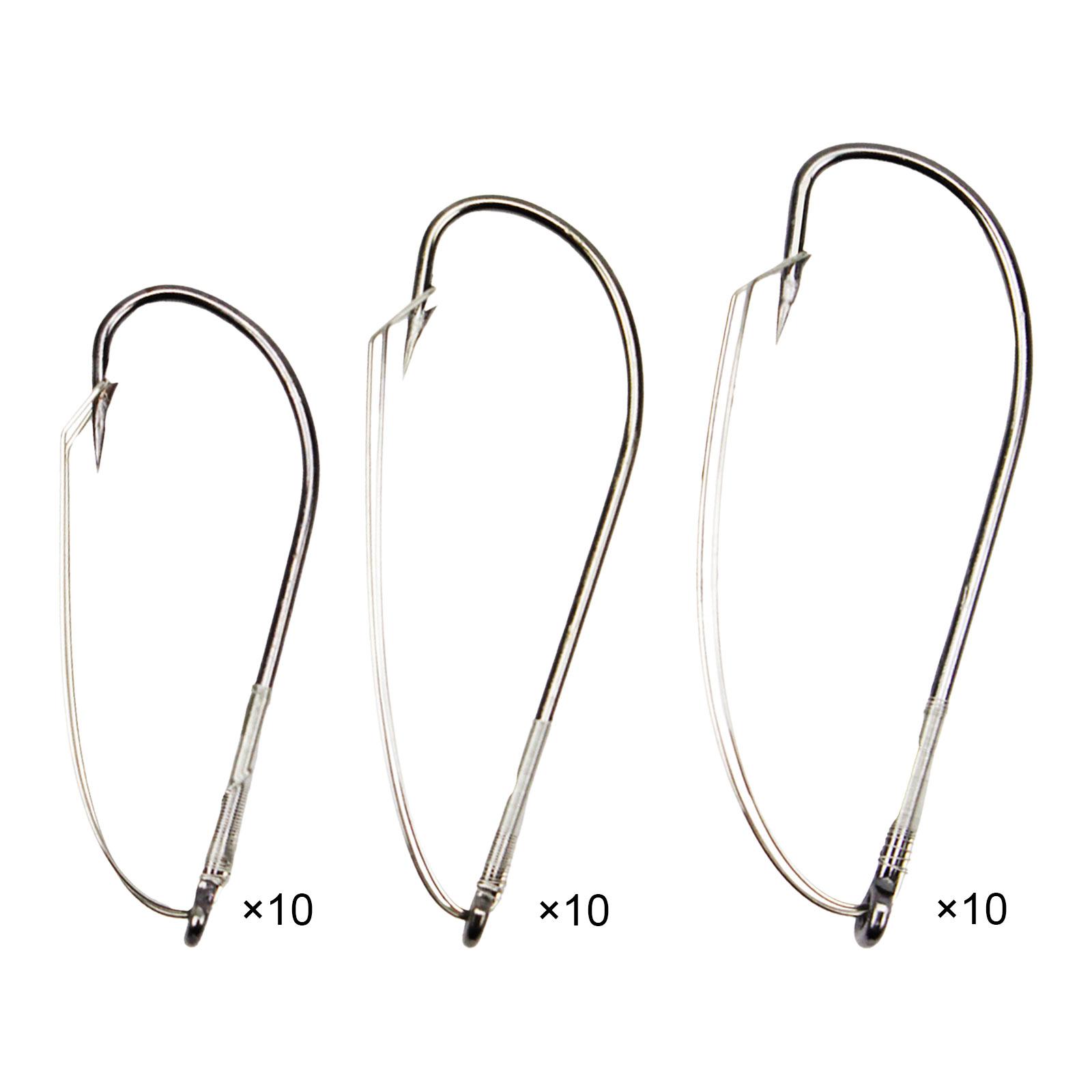 Weed Guard Fish Hooks Weedless - Fishing Hook Weedless reseña y precio