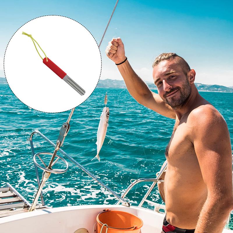 Fishing Hook Sharpener Double- - Fishing Hook reseña y precio