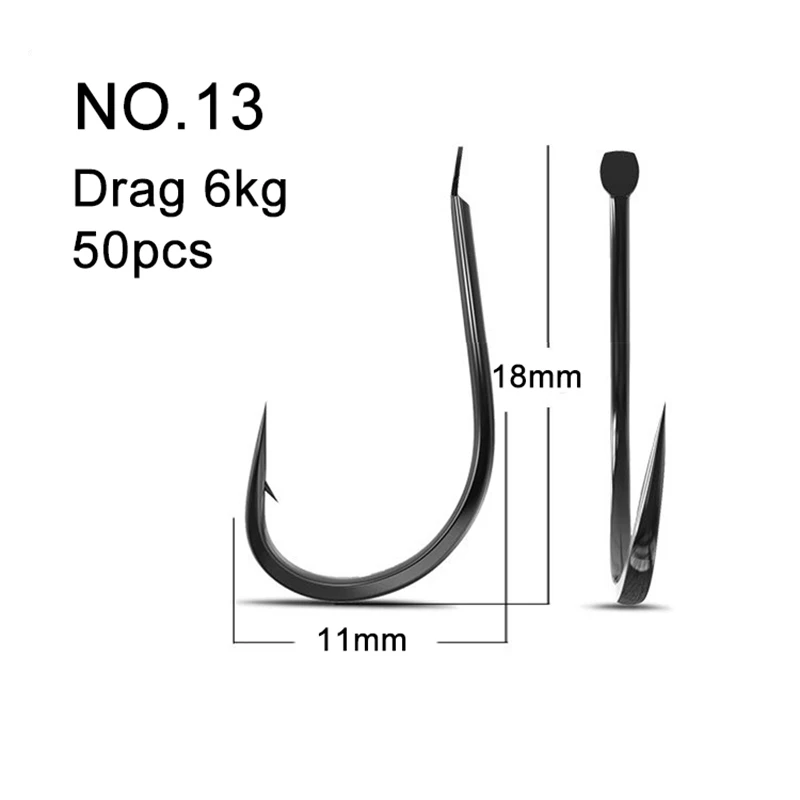 50PCS Small Fishing Hooks High - Fishing Hook Assortment reseña y precio