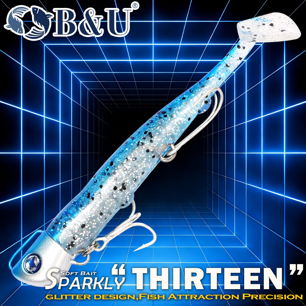 B&U Jighead Pencil Soft Fishin - Fishing Hook Treble reseña y precio