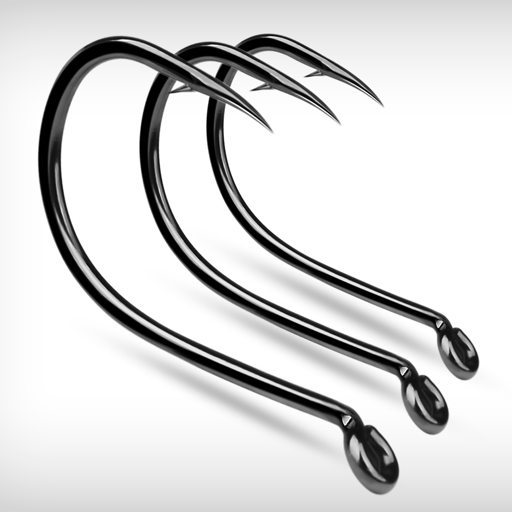 KATYUSHA  100PCS J Hooks 1/0-2 - Fishing Hook Barbless reseña y precio